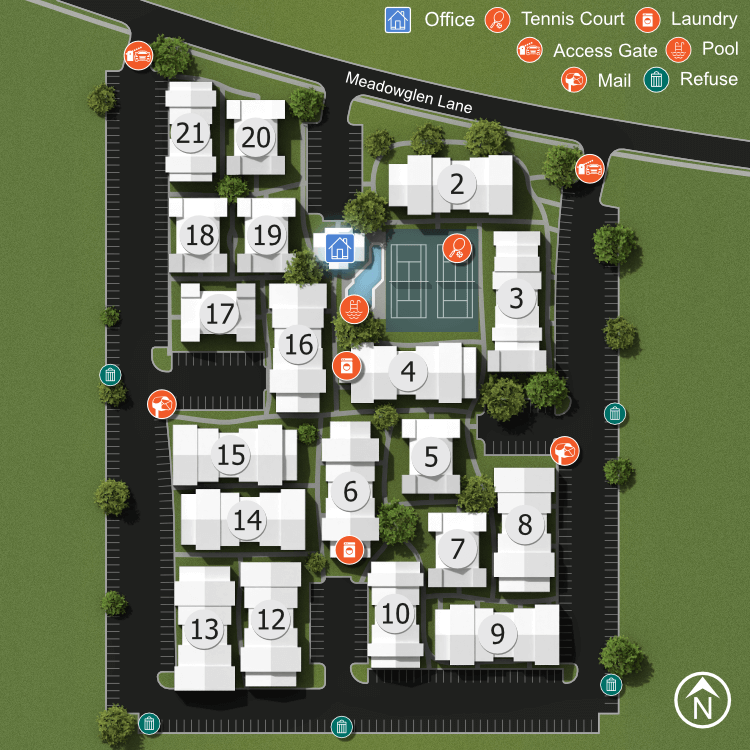 We make every effort to make our website accessible to anybody, especially those with disabilities. If you have question in terms of the relative location of an amenity or apartment home, please give us a call.