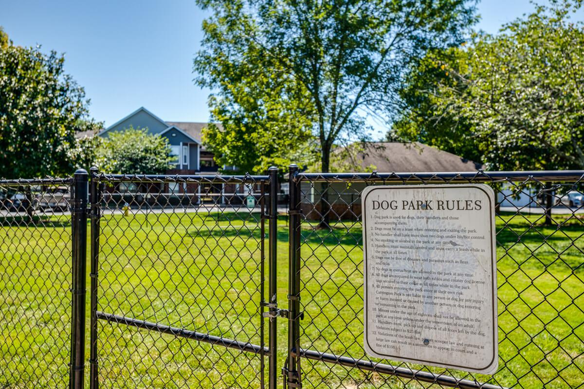 Carrington Park Apartments in Murfreesboro, TN - Dog Park 01.jpg