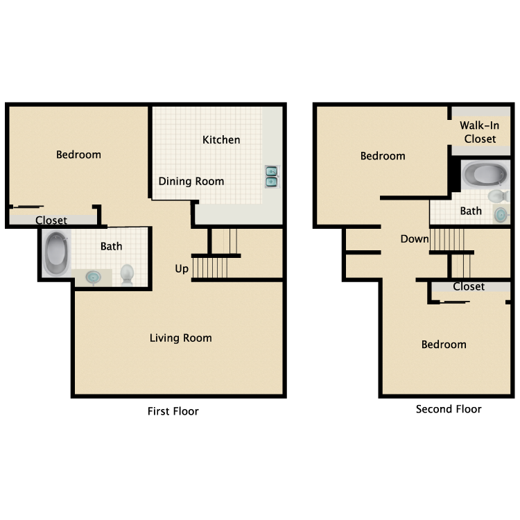 Floor plan image of Plan B