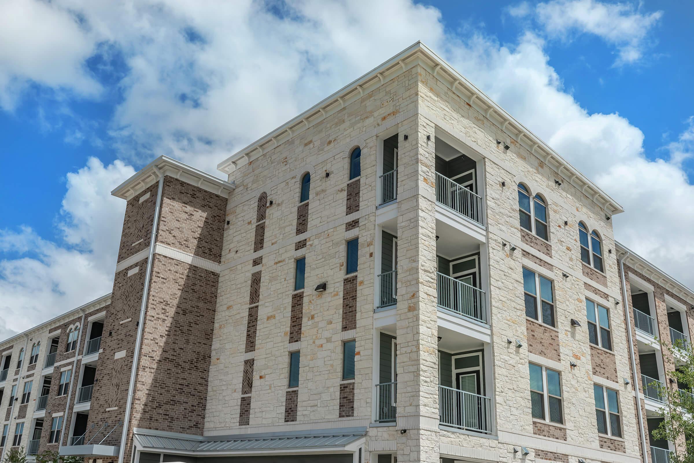 a large brick building