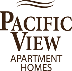 Pacific View Apartment Homes Promotional Logo