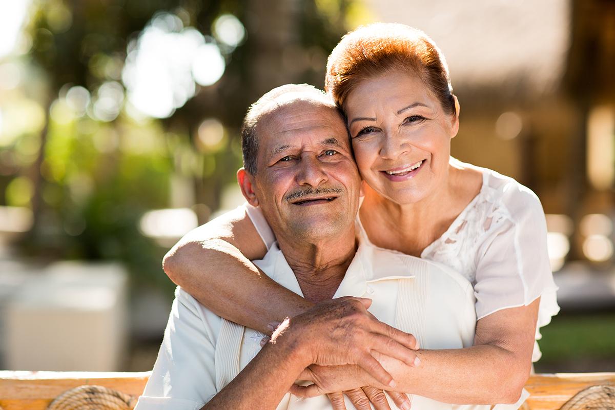 COUPLE OUTSIDE
