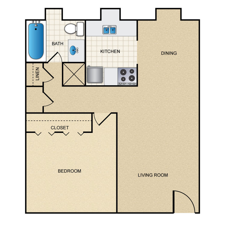 Floor plan image of A1/A2