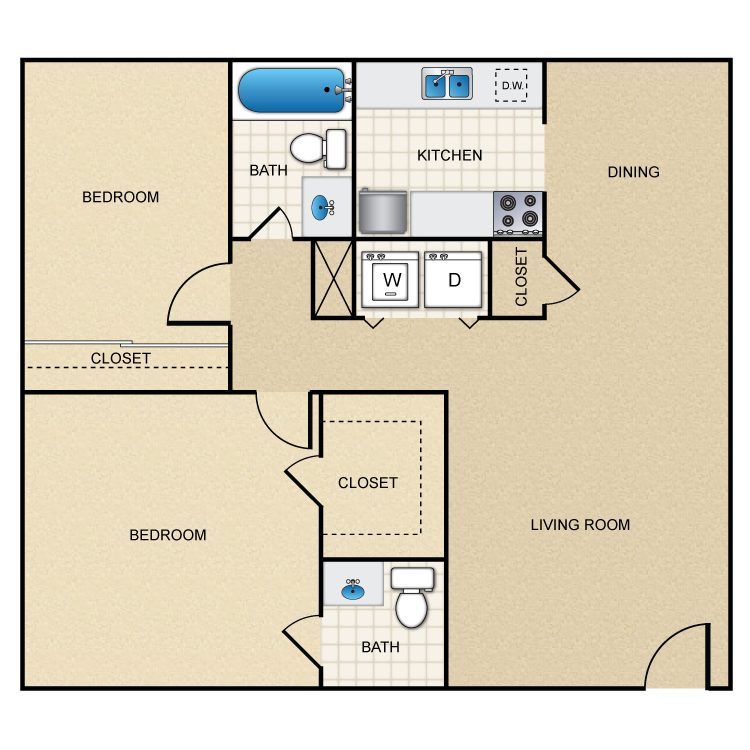 Floor plan image of C1/C2