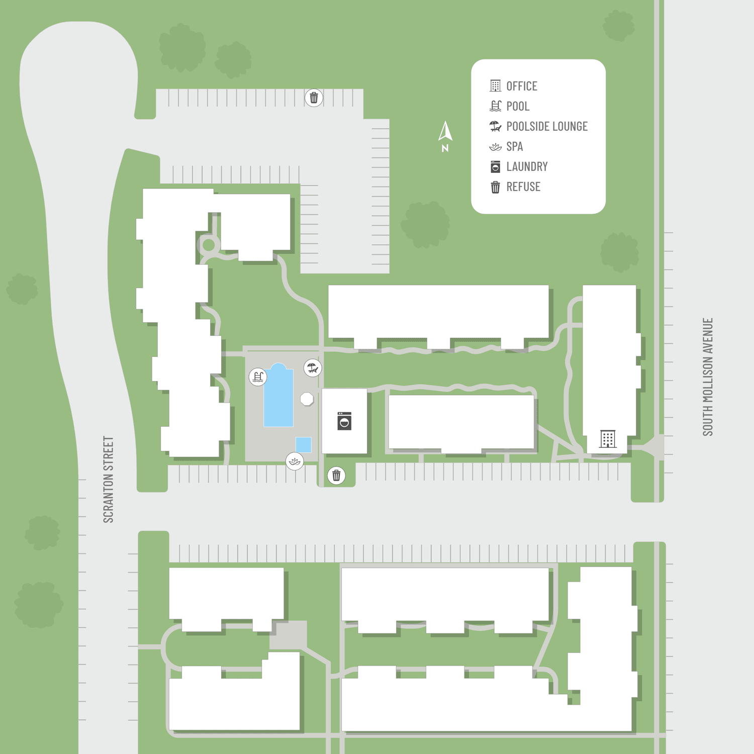 We make every effort to make our website accessible to anybody, especially those with disabilities. If you have question in terms of the relative location of an amenity or apartment home, please give us a call.