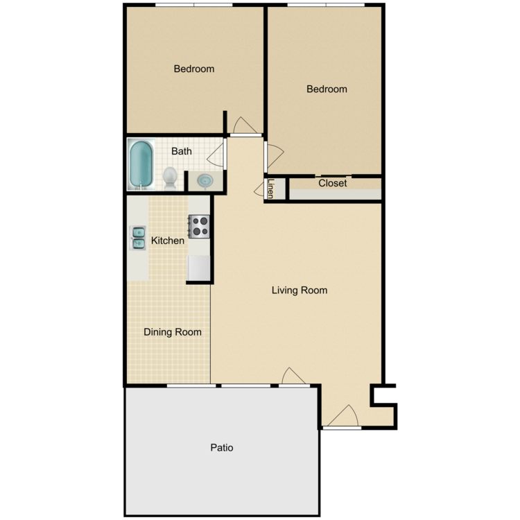 Ivy Suite floor plan image