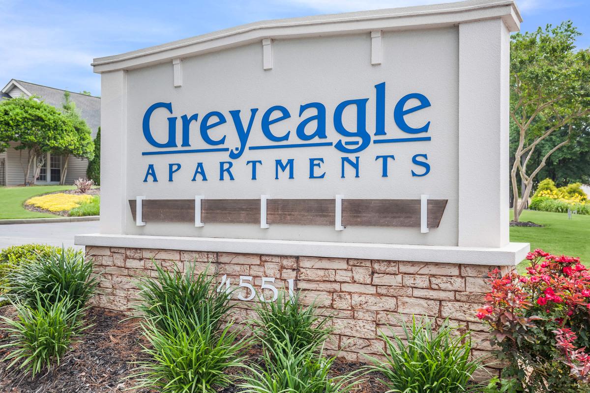 Front entrance at Greyeagle in Taylors, South Carolina.