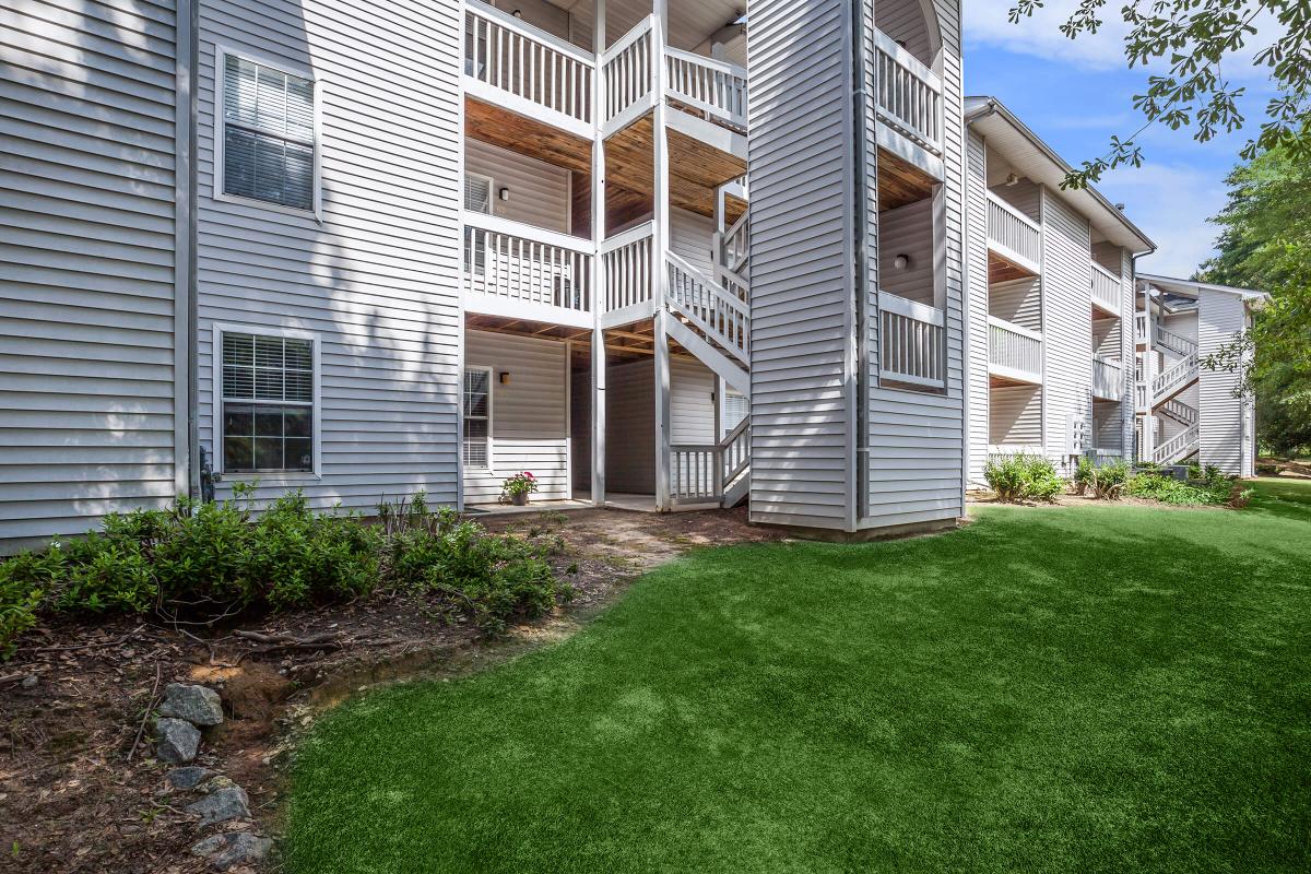 Personal balcony or patio at Greyeagle in Taylors, SC.
