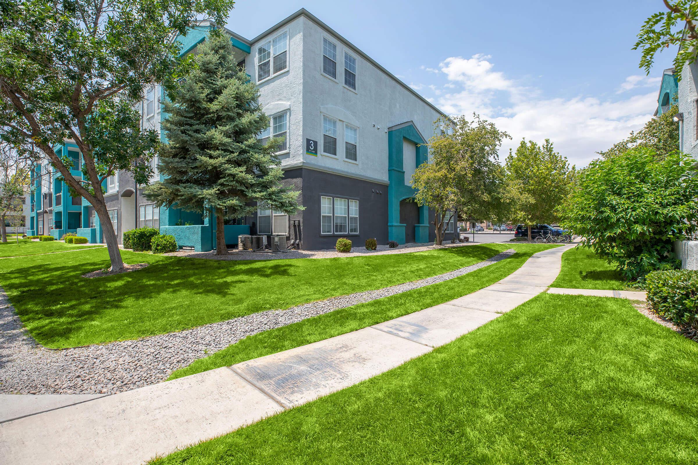 Beautiful Landscaping  - Prisma Apartments - Albuquerque - New Mexico
