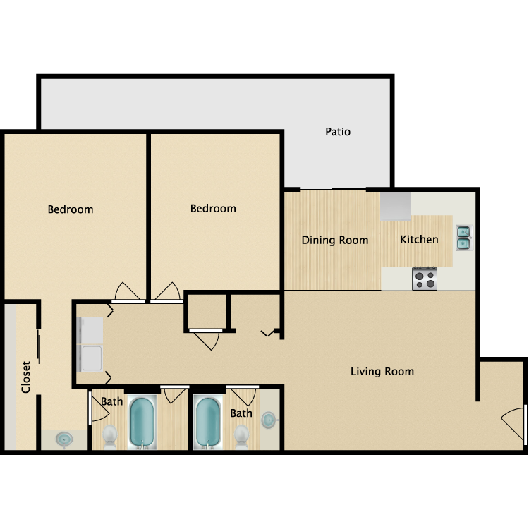 Floor plan image of Oasis