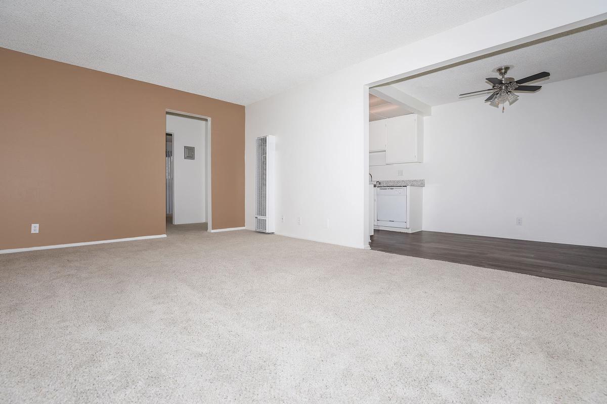 Living room with carpet