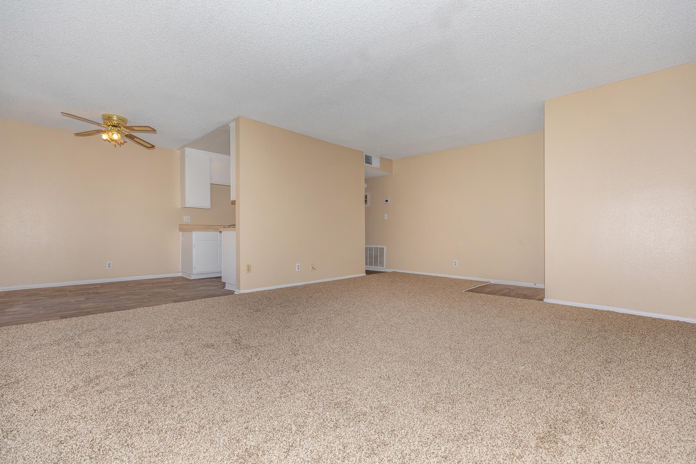 Carpeted apartment