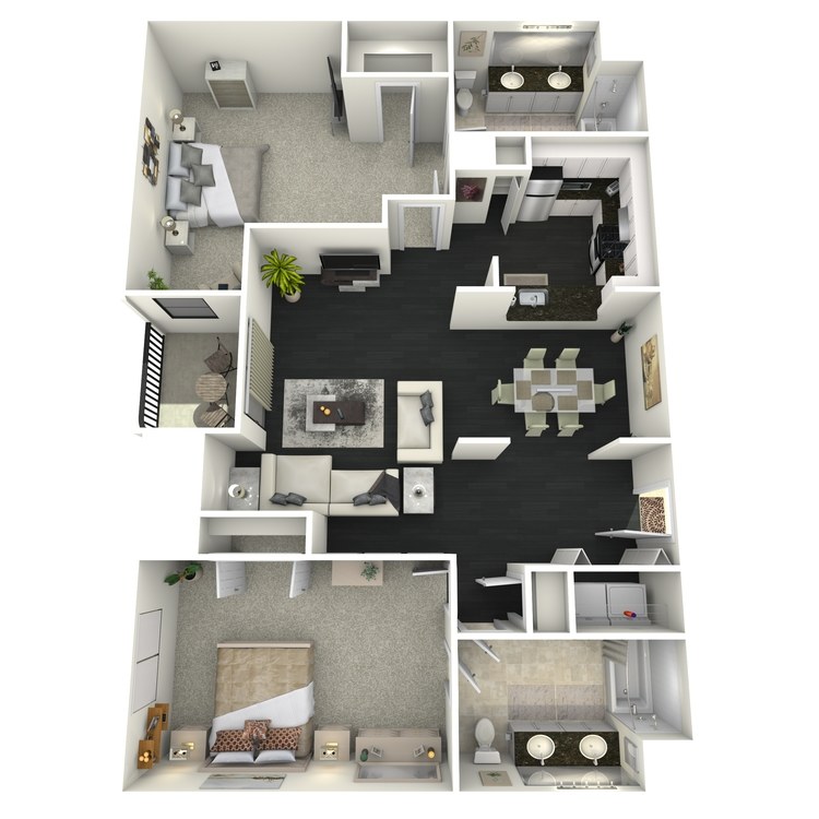 Floor plan image of B6