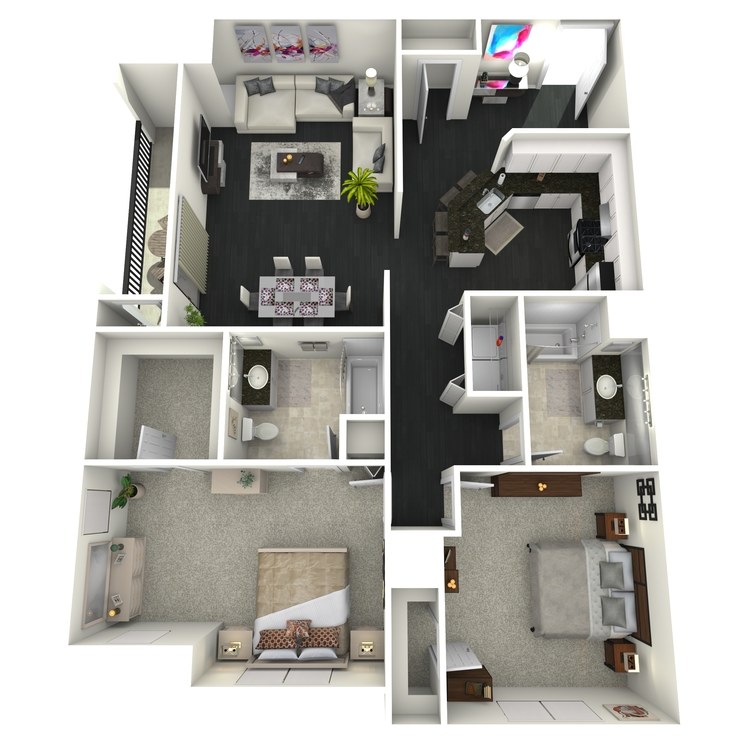 Floor plan image of B4
