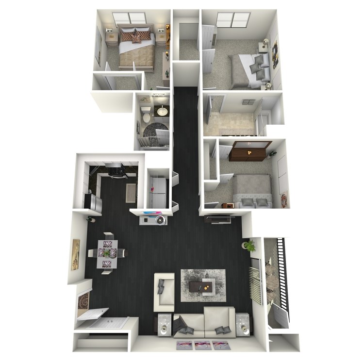 Floor plan image of C1