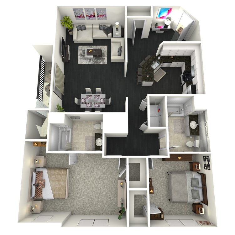 Floor plan image of B3