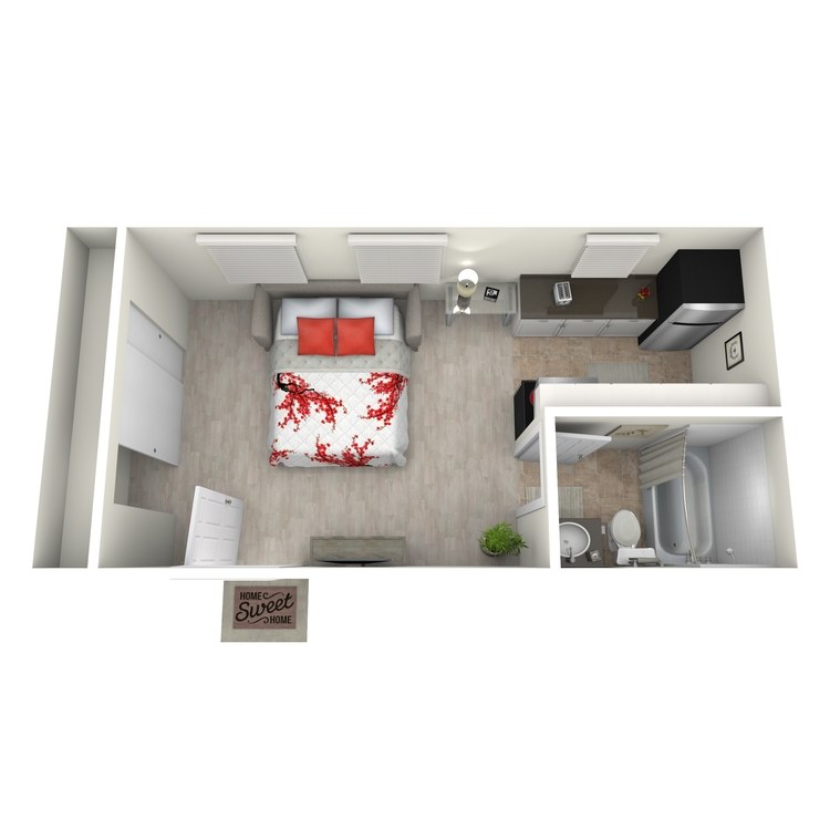 Floor plan image of Studio A