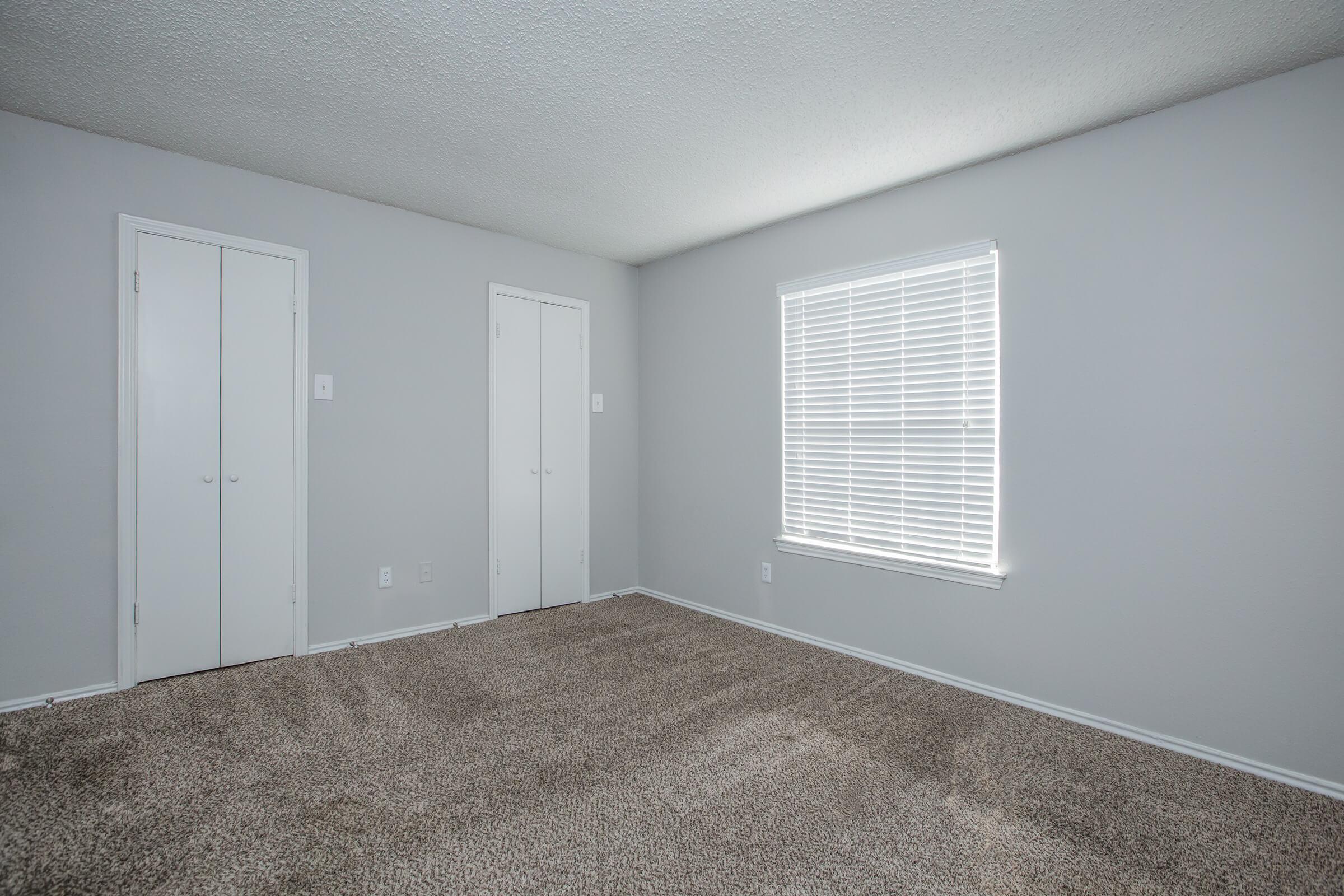 CARPETED BEDROOMS