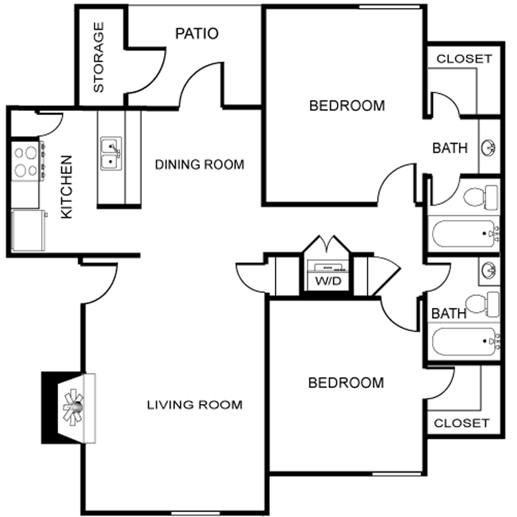 Floor plan image of The Leon