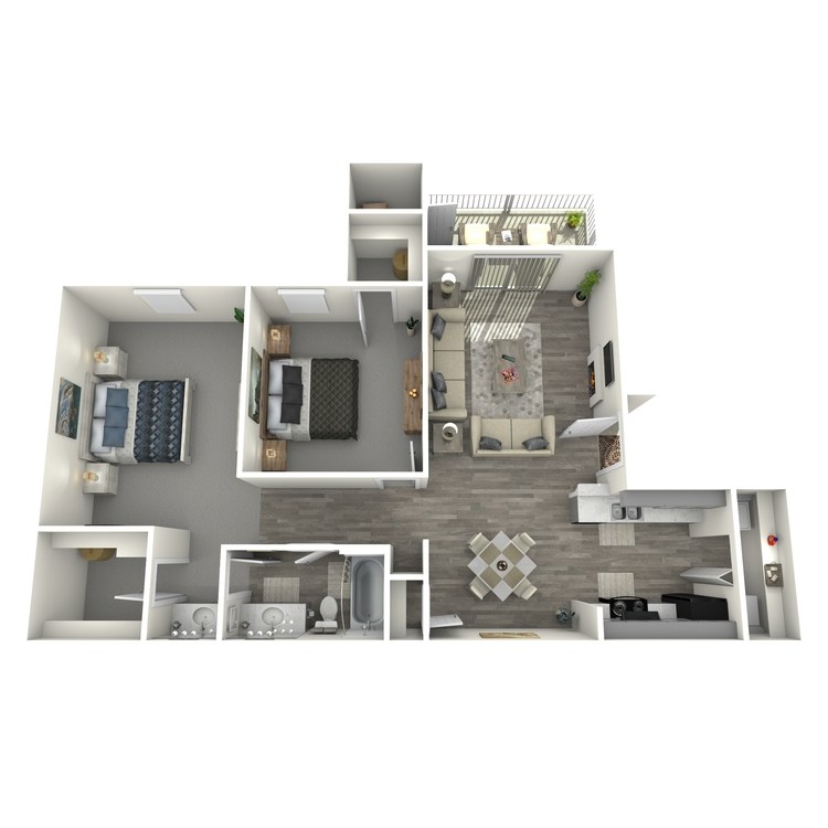 Floor plan image of Harbor