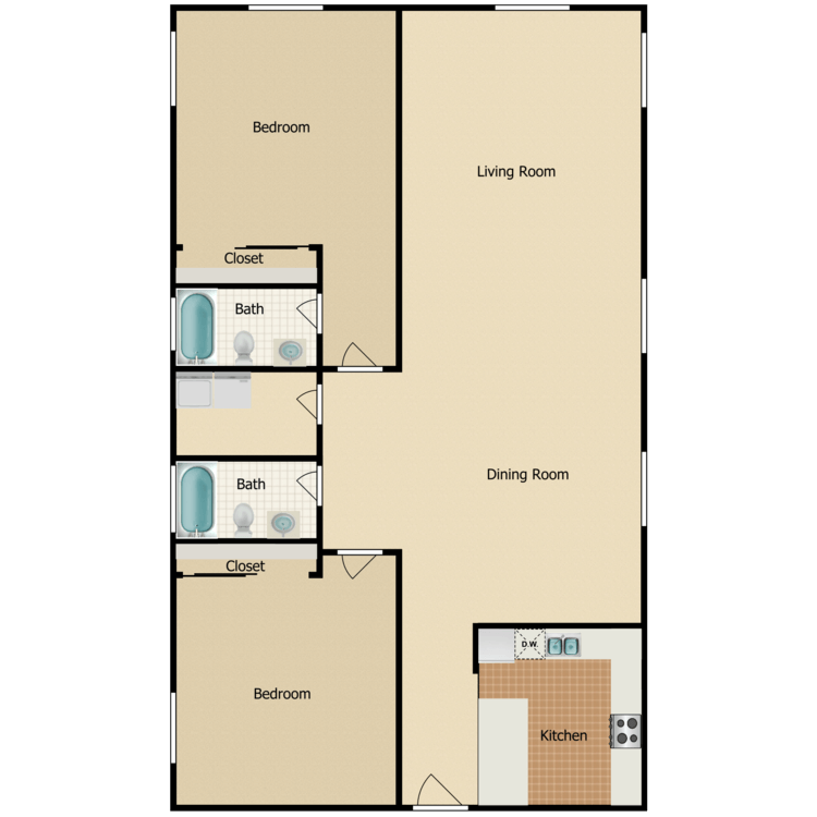 Floor plan image of Garden
