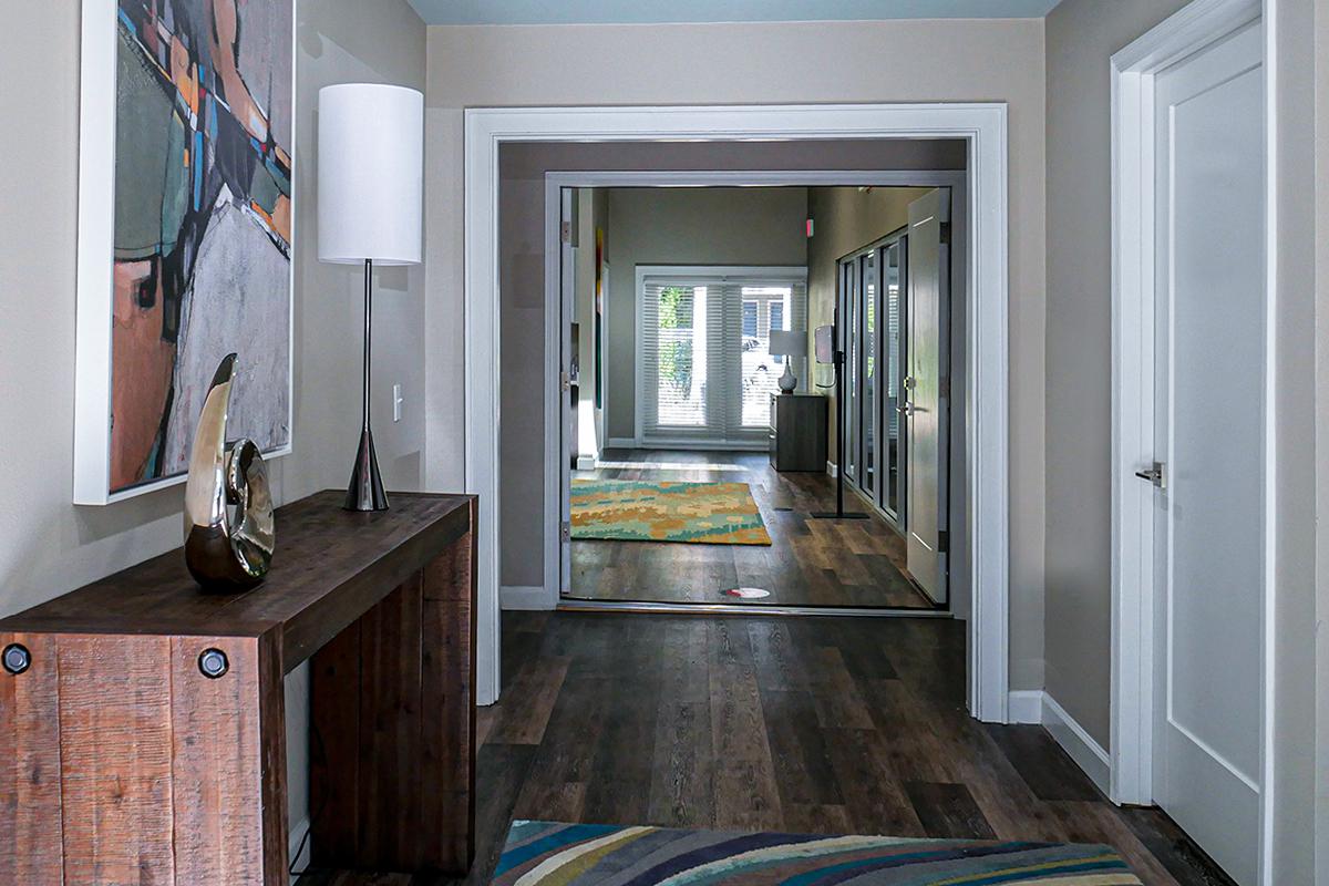 a room with a wooden floor