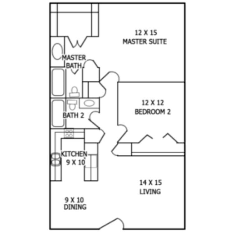 Floor plan image of B1