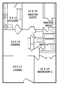 Floor plan image of B2