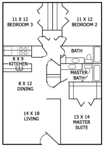 Floor plan image of C2R