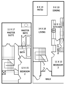 Floor plan image of C3