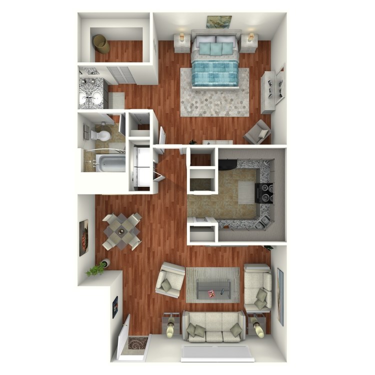 Floor plan image of A1