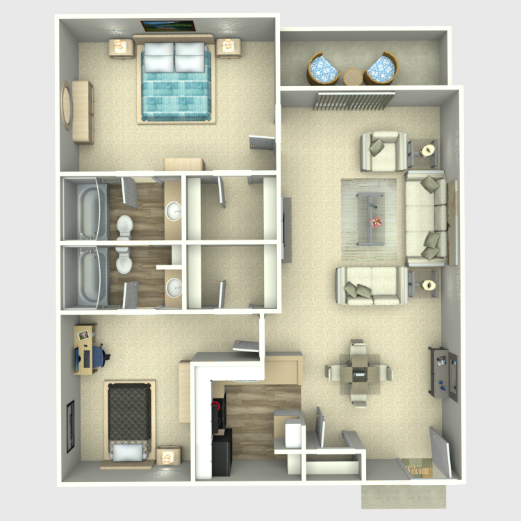 Floor plan image of K