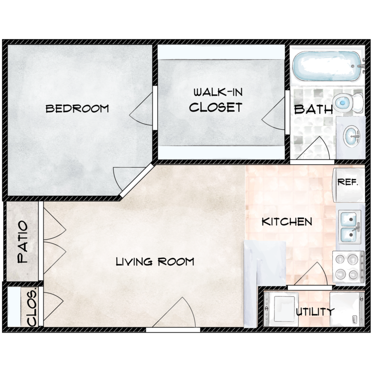 The Slate floor plan image