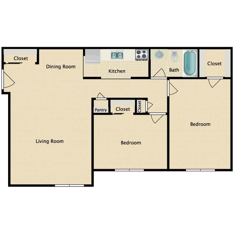 Floor plan image of Stratton