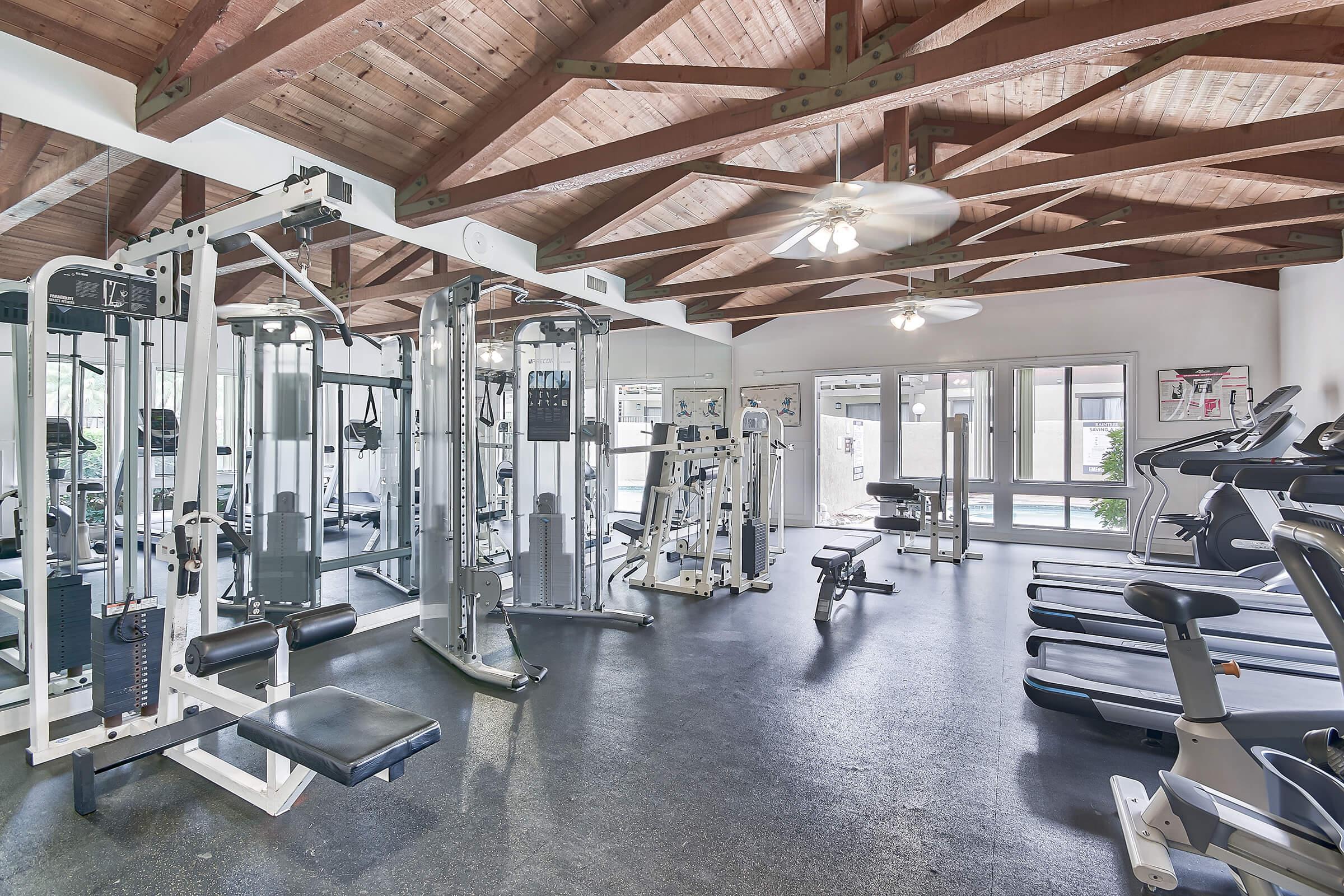 Raintree Apartment Homes community gym