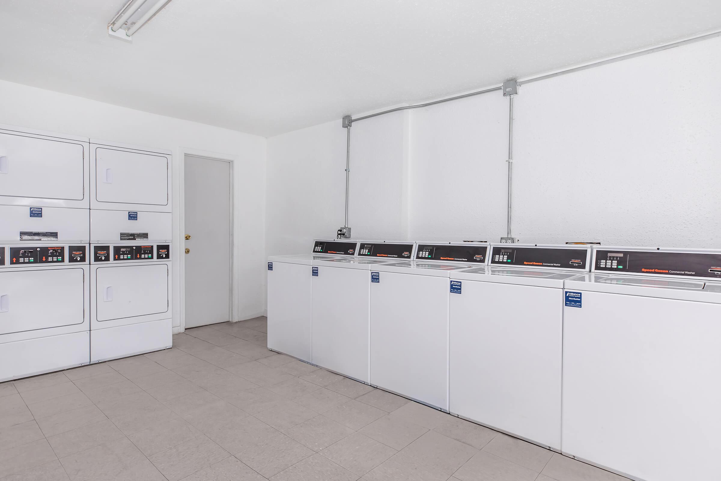 a refrigerator in a kitchen