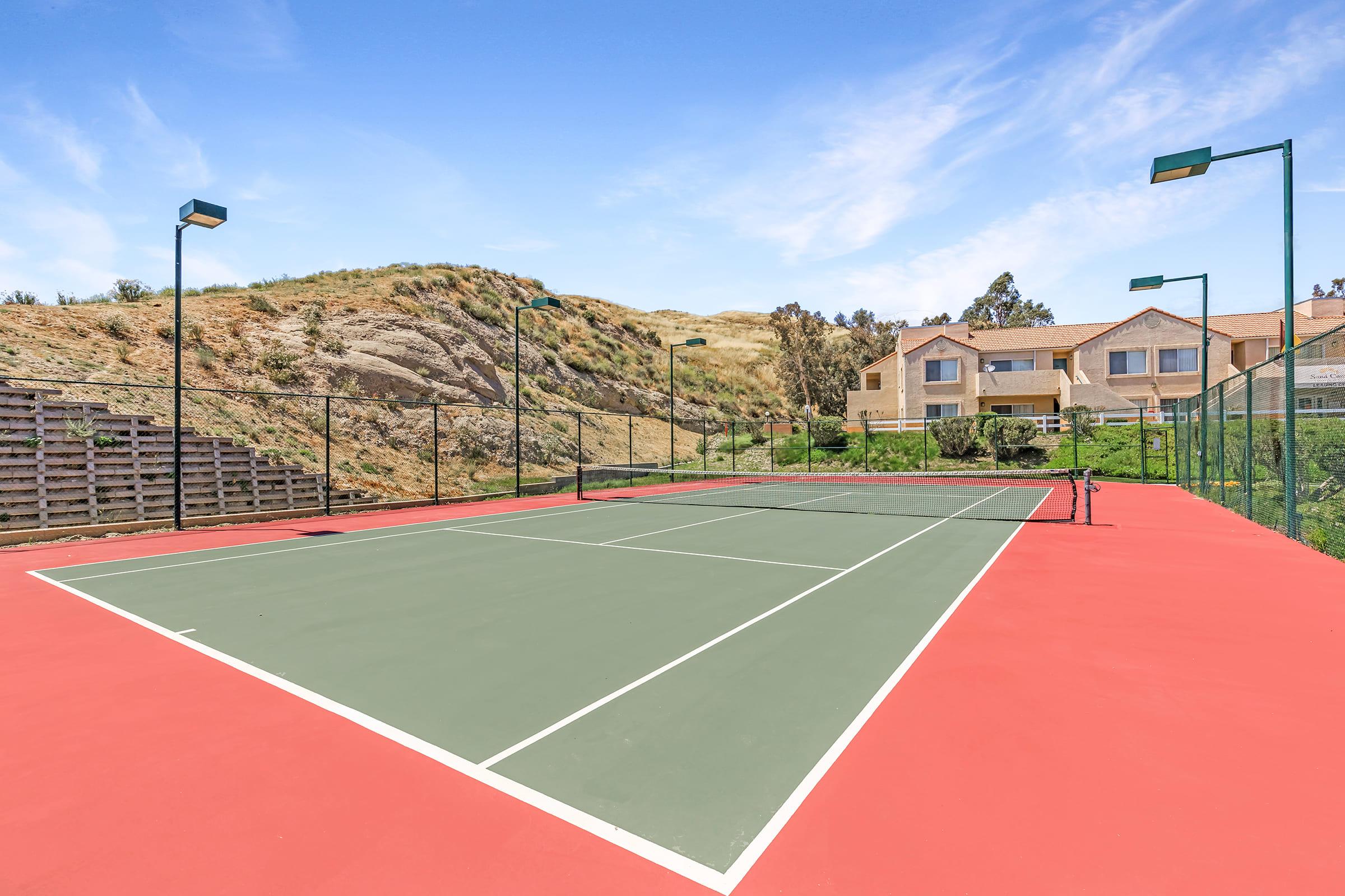 a basketball court