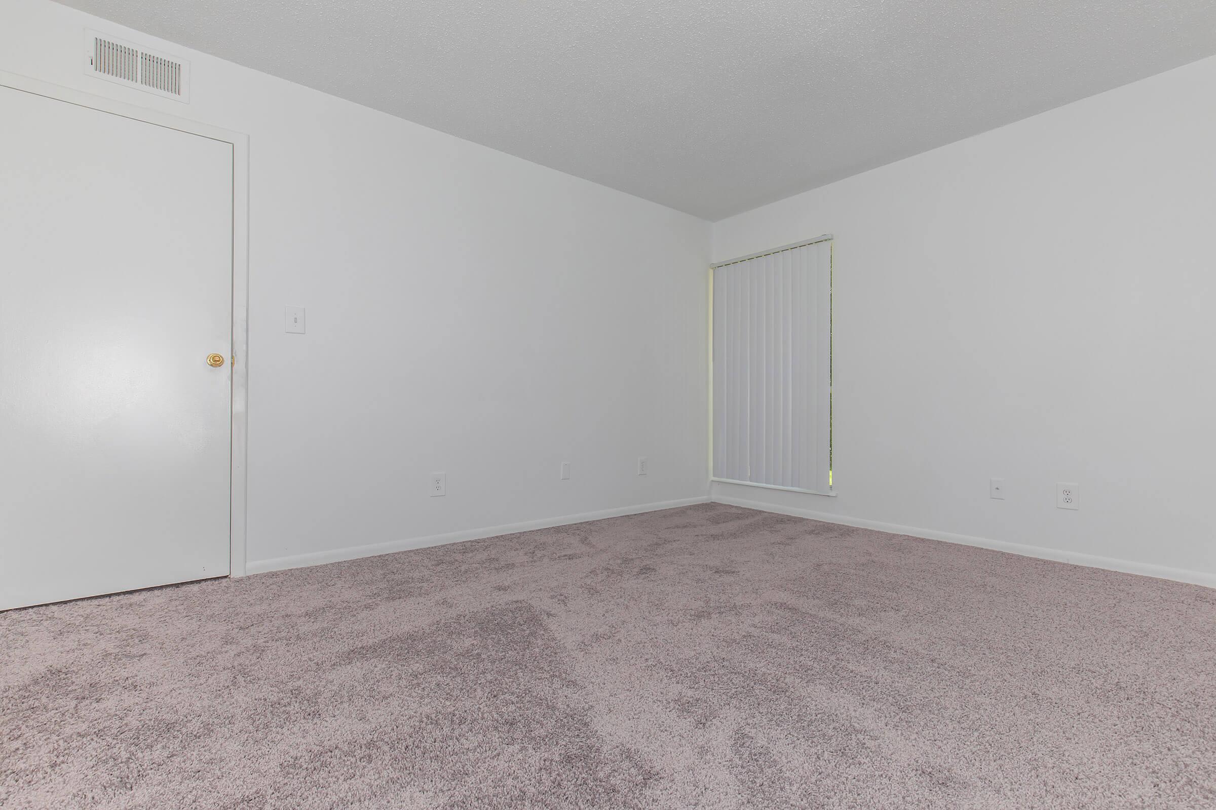 a bed in a room