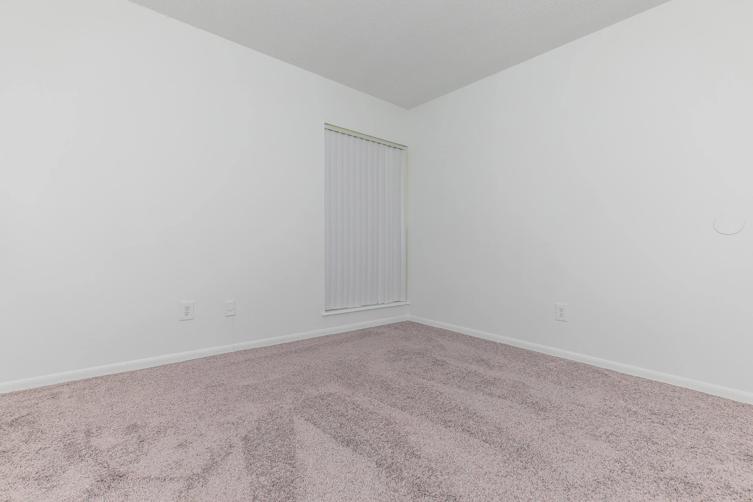 a close up of an empty room