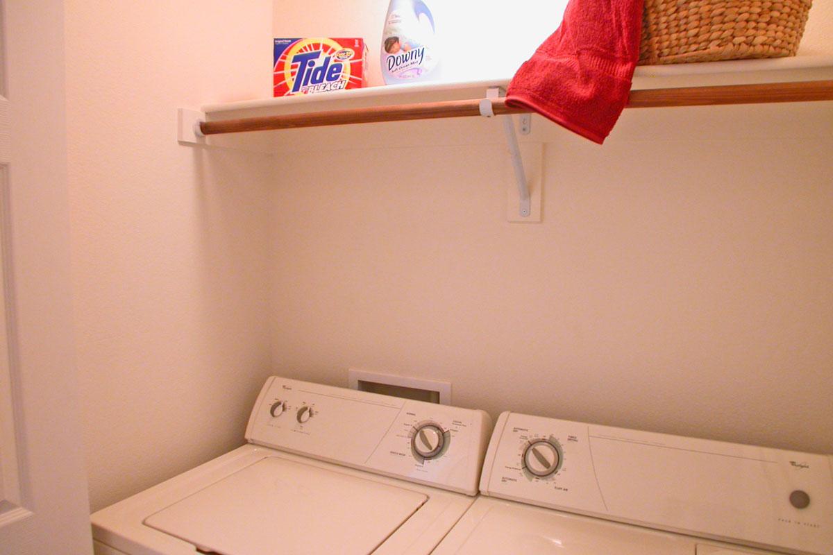 IN-HOME WASHER AND DRYER