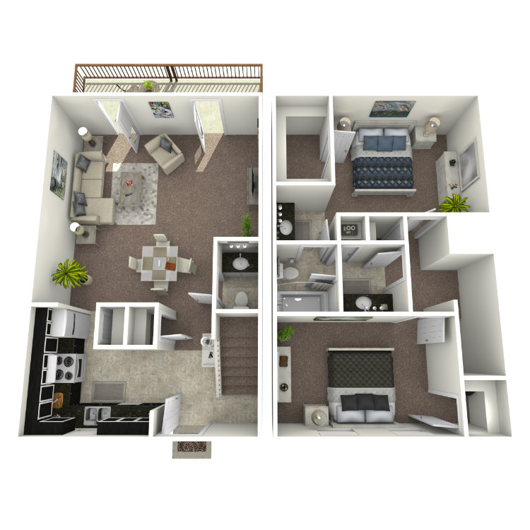 Floor plan image of B4