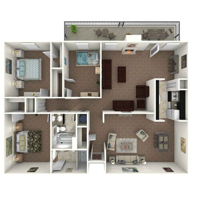Floor plan image of C1