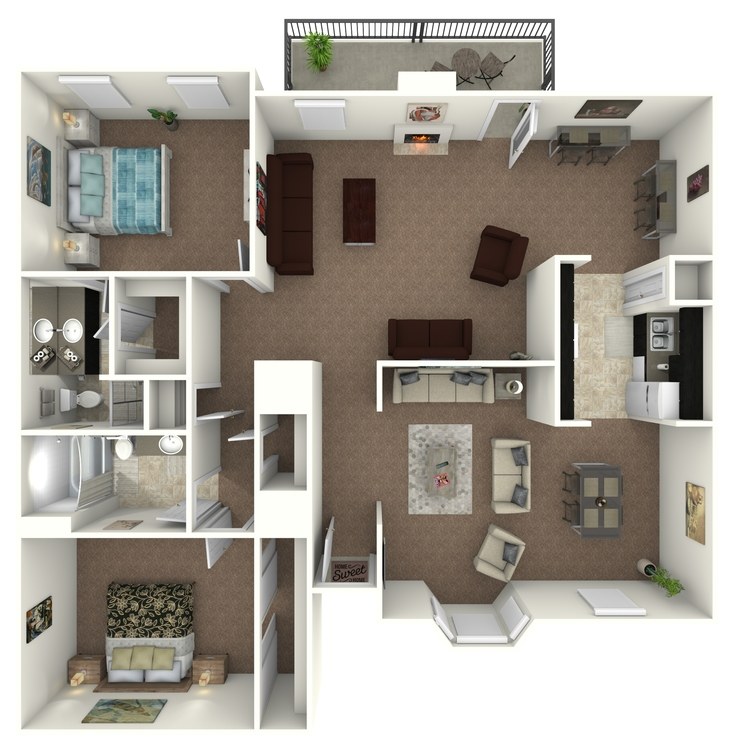 Floor plan image of B3