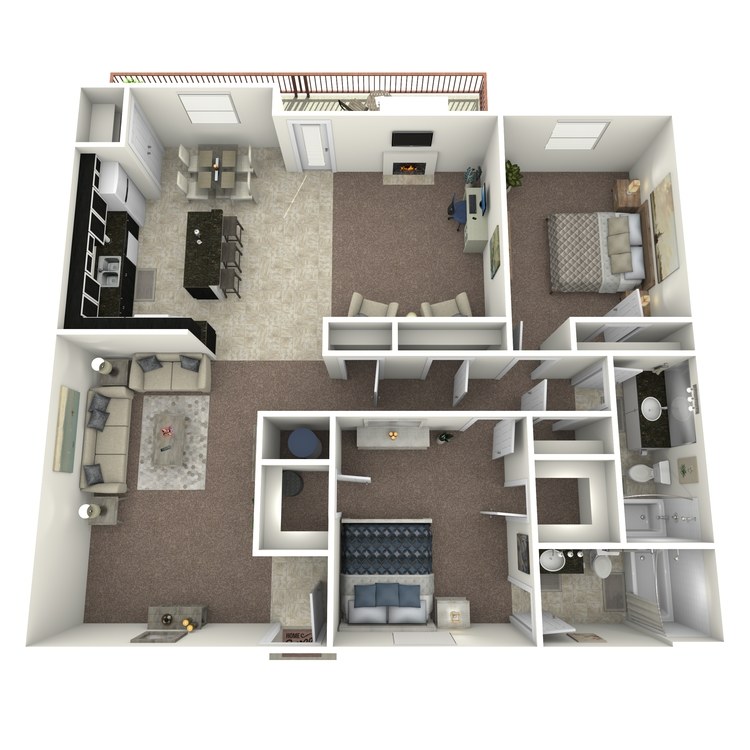 Floor plan image of B2