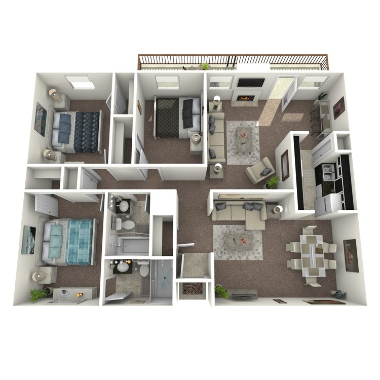 Floor plan image of C1