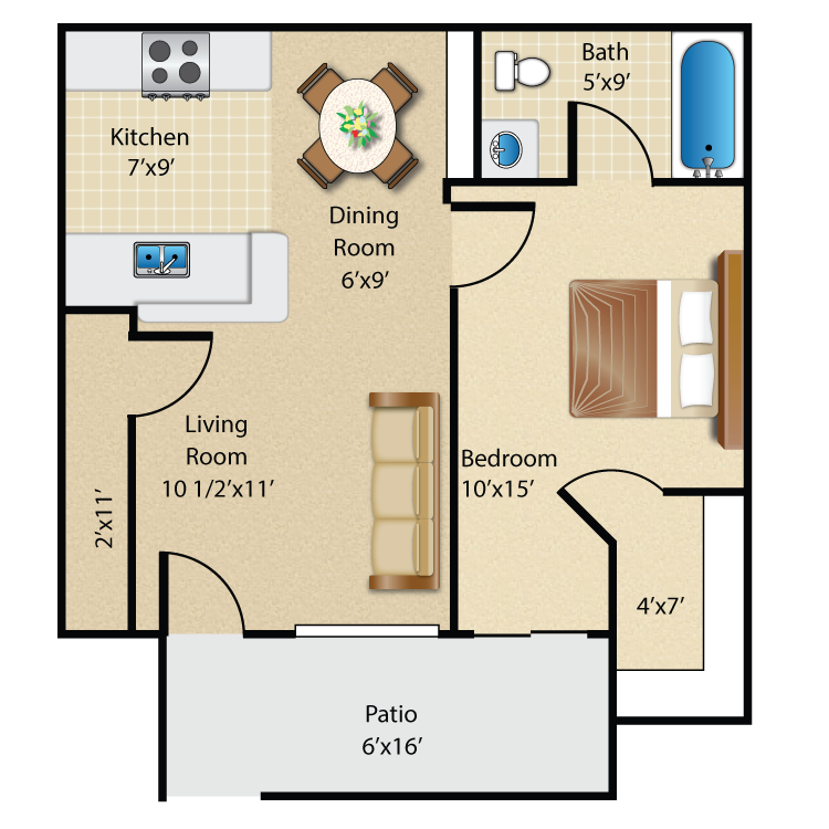 Floor plan image of Plan A Ground Floor