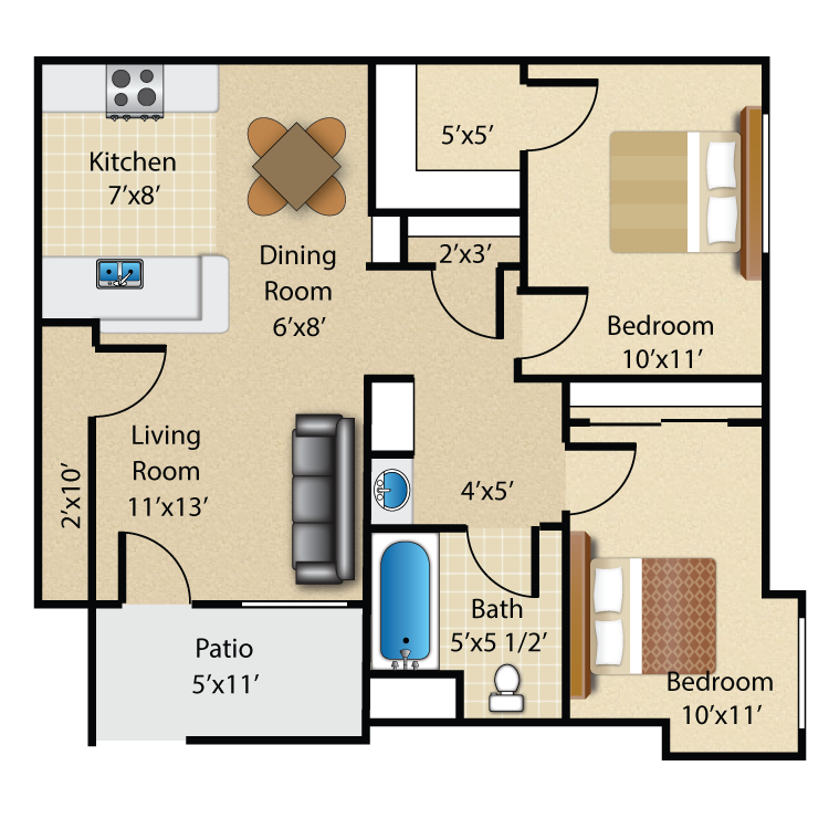 Floor plan image of Plan B Ground Floor