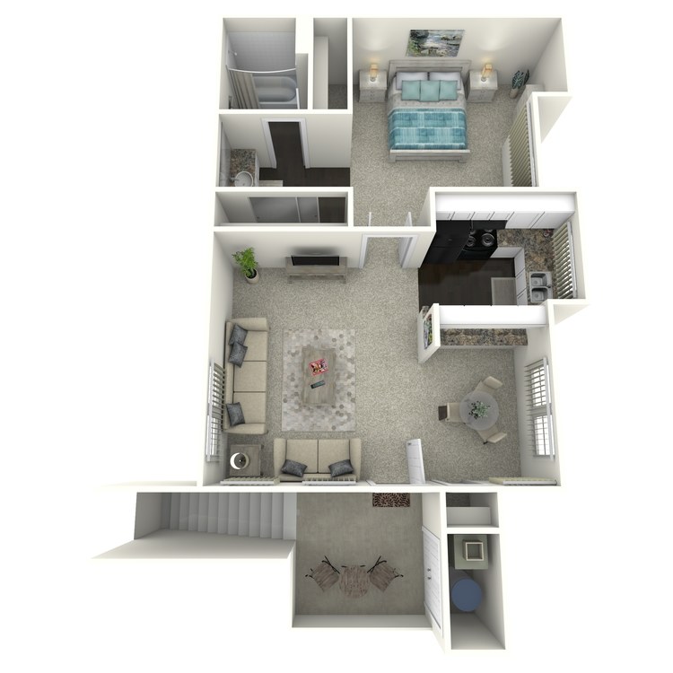 Floor plan image of Plan B
