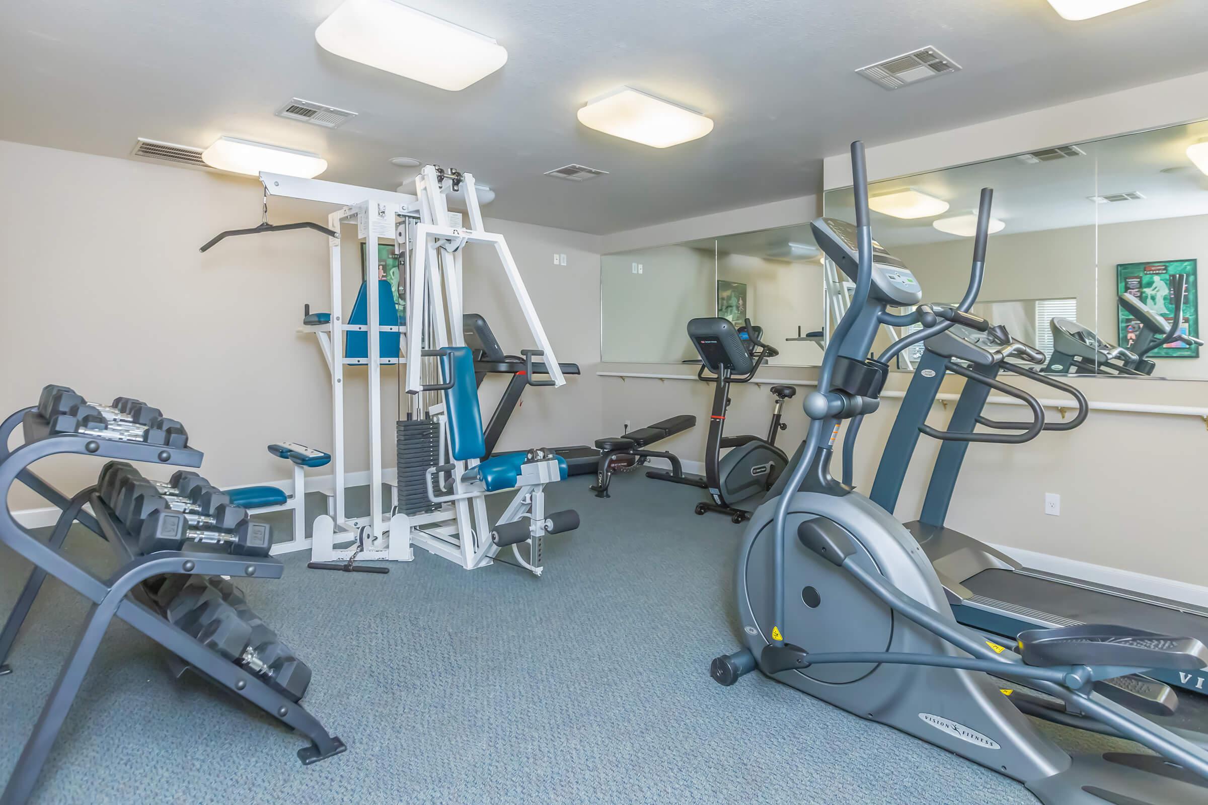 STATE-OF-THE- ART FITNESS CENTER