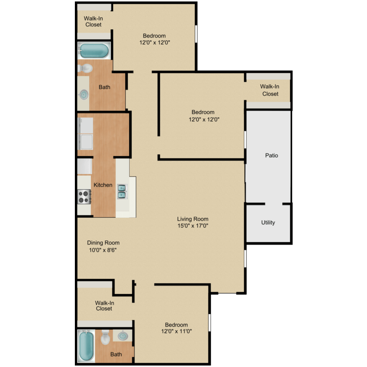 Floor plan image of Magnolia